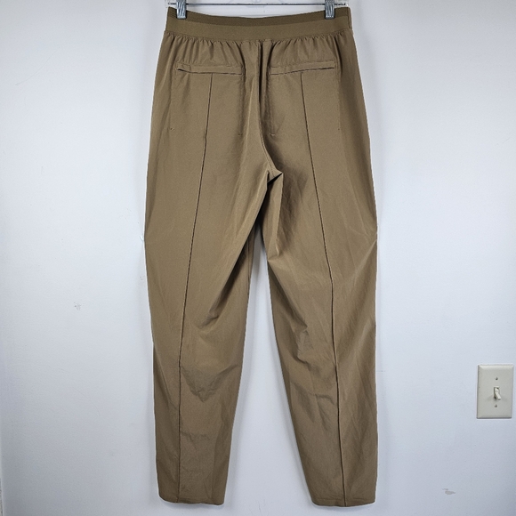 ATHLETA Brooklyn Heights Vienna Slim Pant Tapered Leg Sz 4 Tapestry Gold Womens - Picture 6 of 11